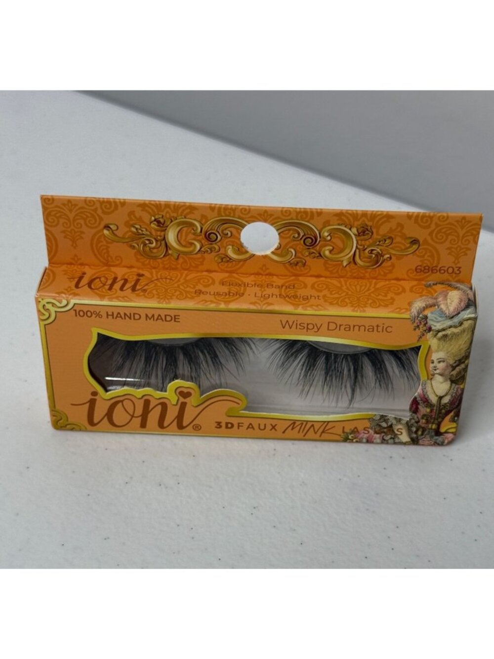 Ioni XL Wispy Dramatic 3D Faux Mink Lashes Reusable Full Volume Glam